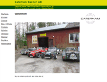 Tablet Screenshot of gunnarsgarage.se